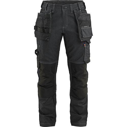 7132 Women's Craftsman Trousers Stretch-Black-C32