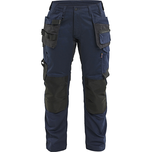 7132 Women's Craftsman trousers with stretch-Dark Navy-C32