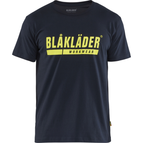 9215 T-shirt-Navy/Yellow-S