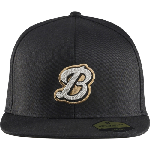 9232 Flatbrim Cap-Black-One size