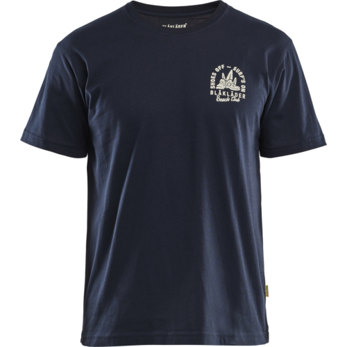 9419 T-shirt Blåkläder Beach Club-Dark Navy-XS