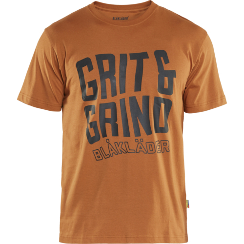 T-shirt Grit and Grind-Orange-S