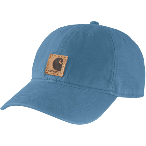 Canvas cap-Aqua