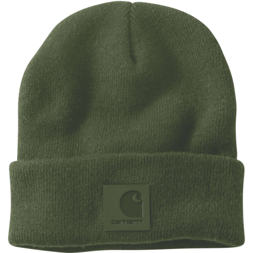 Knit beanie-Green