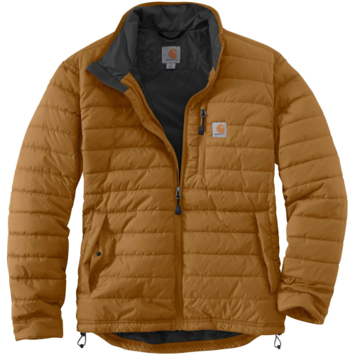 Rain defender® relaxed fit lightweight insulated jacket-Brown-S