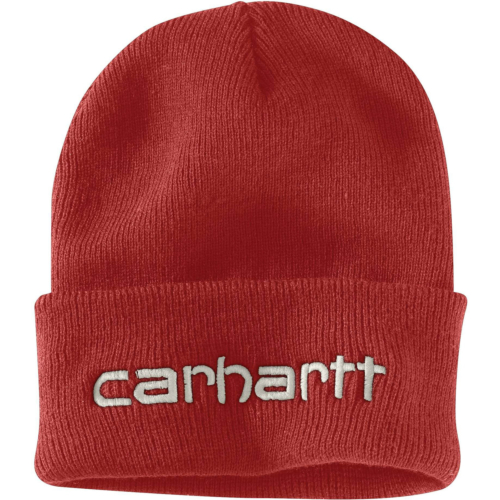 Knit insulated logo graphic cuffed beanie