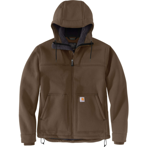 Super dux™ relaxed fit sherpa-lined active jac-Brown-M