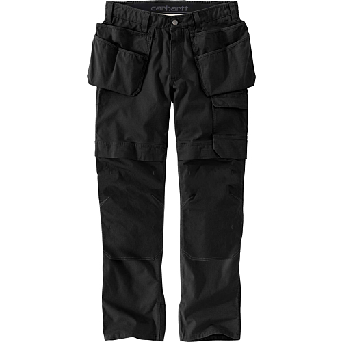 Relaxed Straight Steel Rugged Flex™ Ripstop Double-Front Cargo Trousers