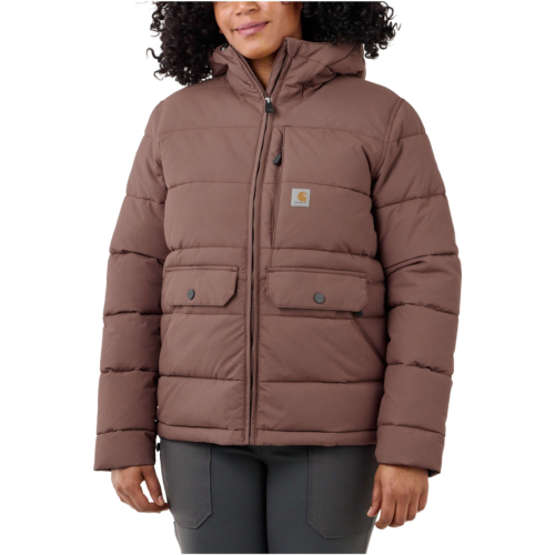 Carhartt montana relaxed fit insulated jacket-Wine Red-M