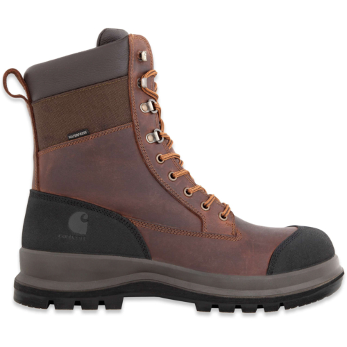 Detroit rugged flex® waterproof s3 8 inch safety boot-Brown-40