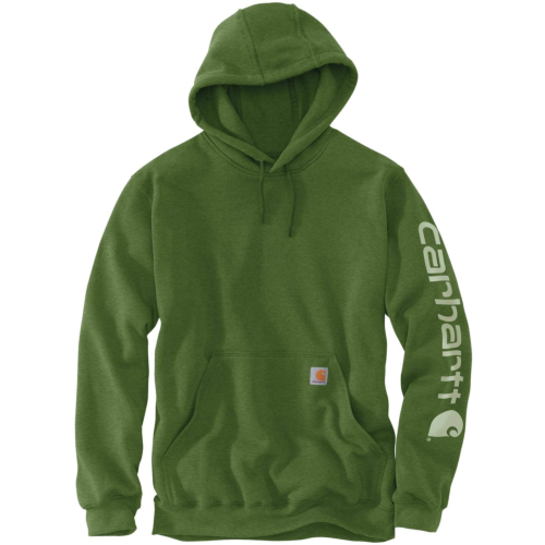 Loose fit midweight logo sleeve graphic sweatshirt-Green-S